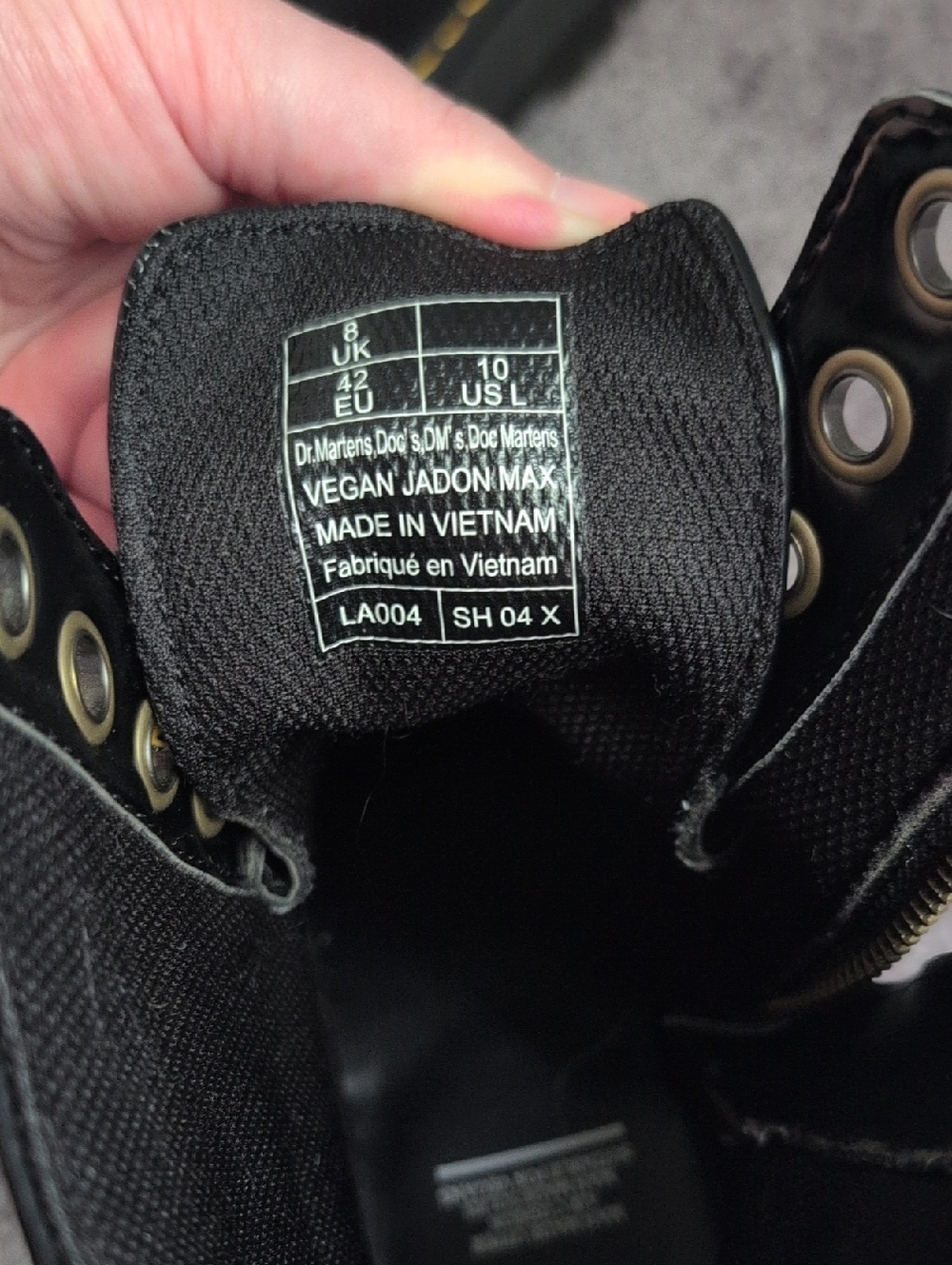 doc martens Jadon max Women's Size 10 Giraffe Laces - Picture 3 of 3